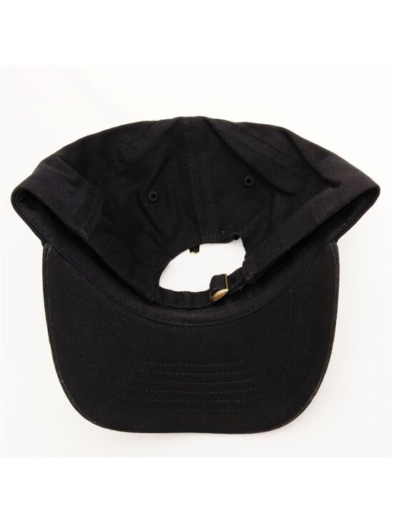 Manchester United FC Embroidered Dad Hat - Black Cotton Cap - USA Made - Devils main image 4